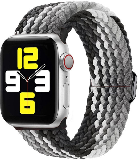 Nylon Braided Solo Loop Band for Apple Watch
