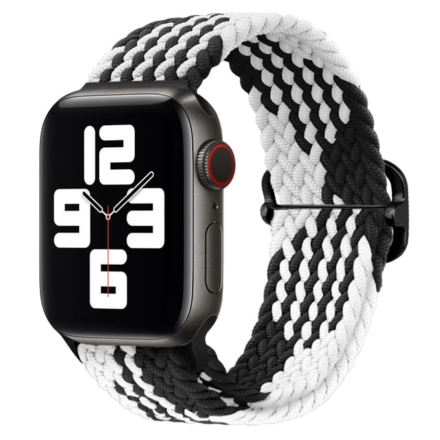 Nylon Braided Solo Loop Band for Apple Watch