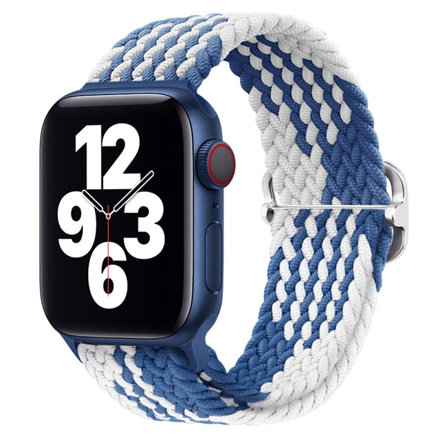 Nylon Braided Solo Loop Band for Apple Watch
