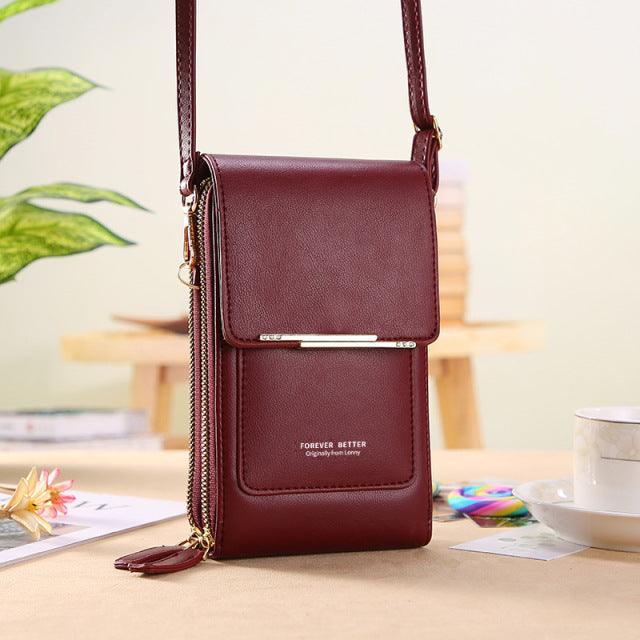 Buylor Yumuşak Deri Crossbody omuz çantası