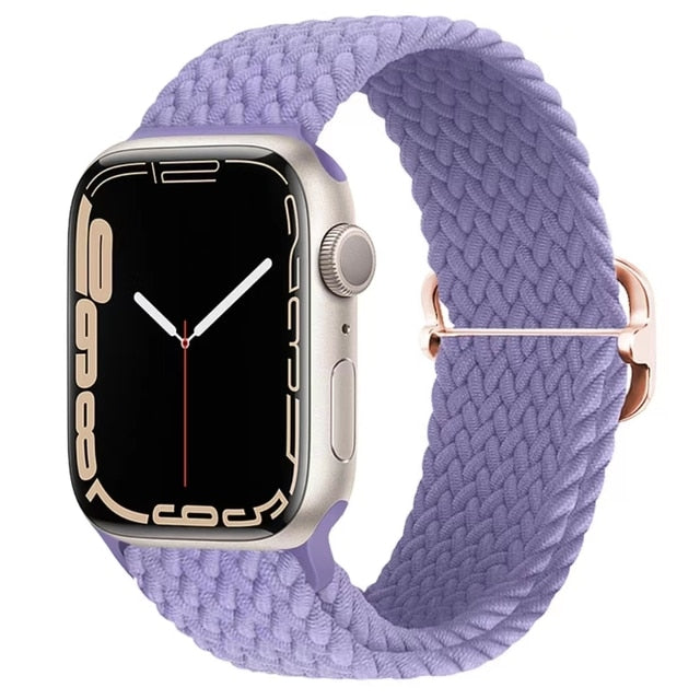Nylon Braided Solo Loop Band for Apple Watch