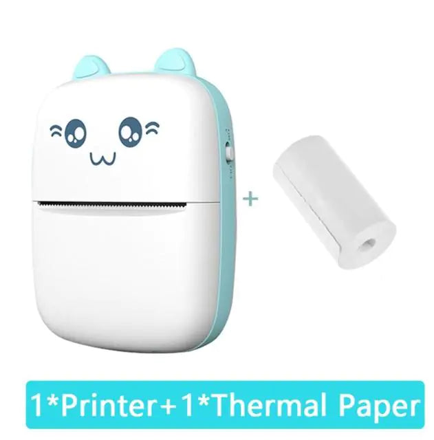 Bluetooth-Compatible Mini Thermal Printer