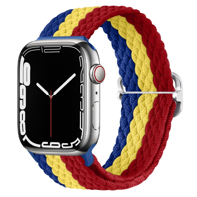 Nylon Braided Solo Loop Band for Apple Watch