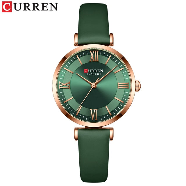 Classic Clock leren horloge