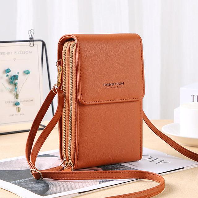 Buylor Yumuşak Deri Crossbody omuz çantası