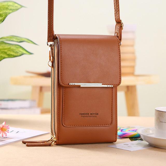 Buylor Yumuşak Deri Crossbody omuz çantası