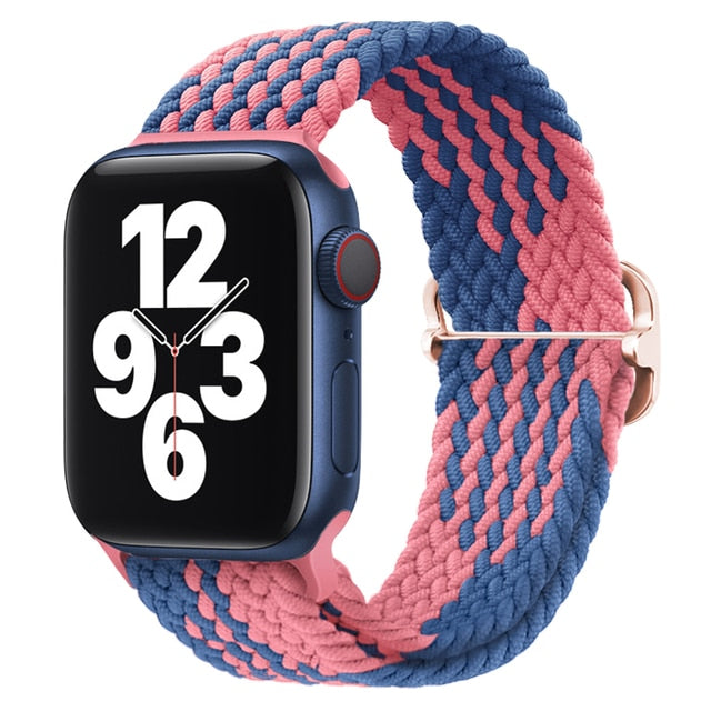 Nylon Braided Solo Loop Band for Apple Watch