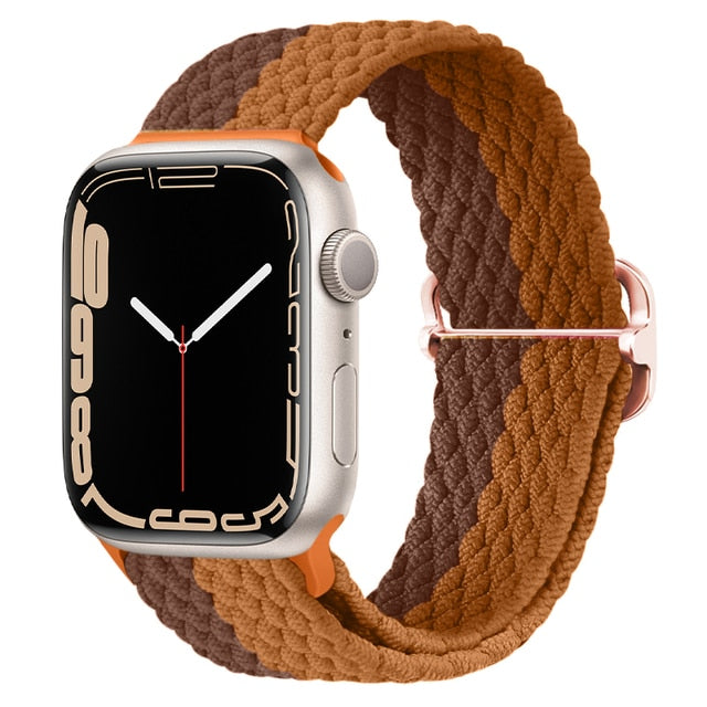 Nylon Braided Solo Loop Band for Apple Watch