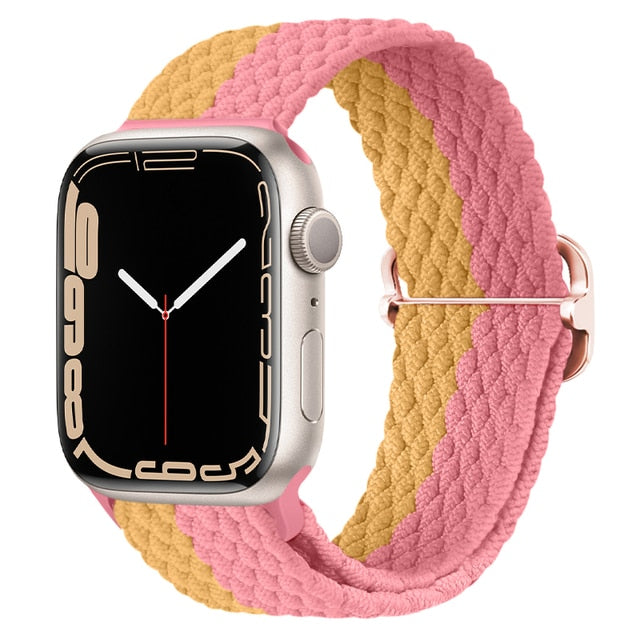 Nylon Braided Solo Loop Band for Apple Watch