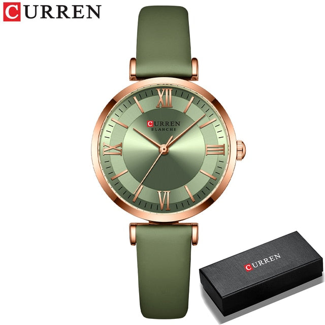 Classic Clock leren horloge