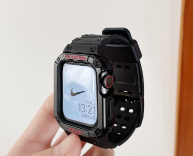 Apple Watch Series 7 6 SE 5 için Watch Band + Kılıf
