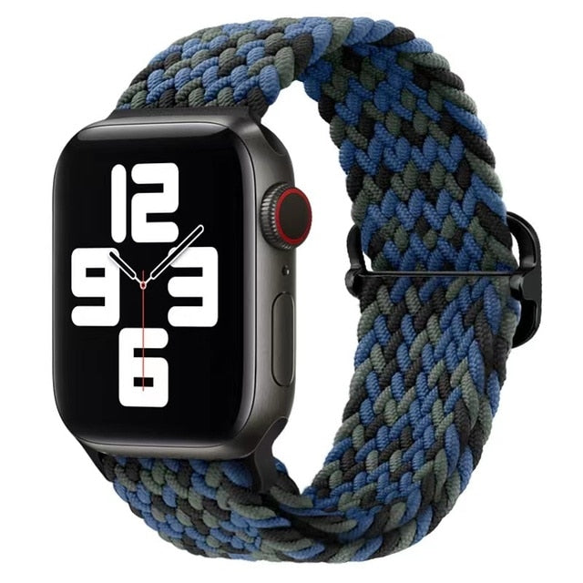Nylon Braided Solo Loop Band for Apple Watch