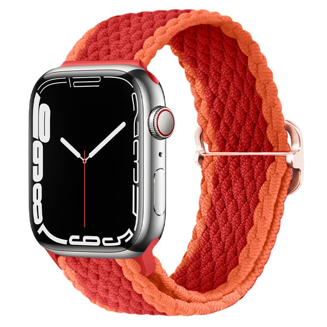 Nylon Braided Solo Loop Band for Apple Watch