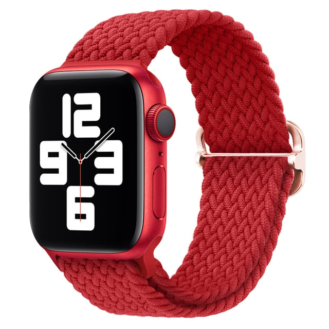 Nylon Braided Solo Loop Band for Apple Watch