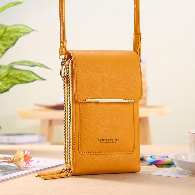 Buylor Yumuşak Deri Crossbody omuz çantası
