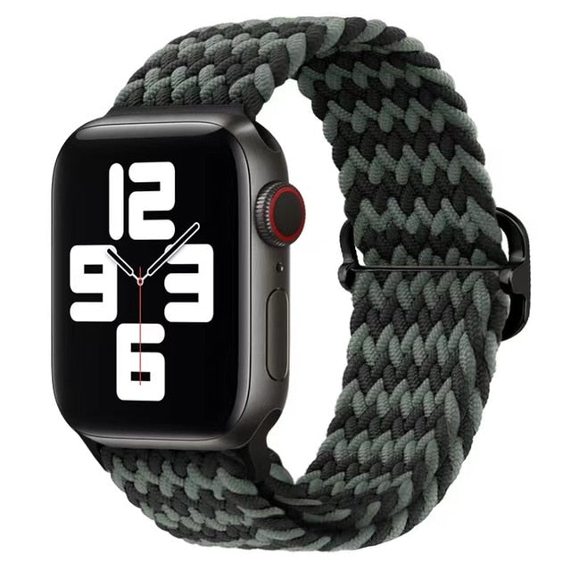 Nylon Braided Solo Loop Band for Apple Watch