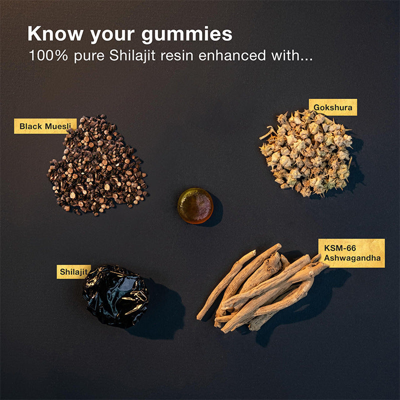 pure himalayan shilajit gold gummies