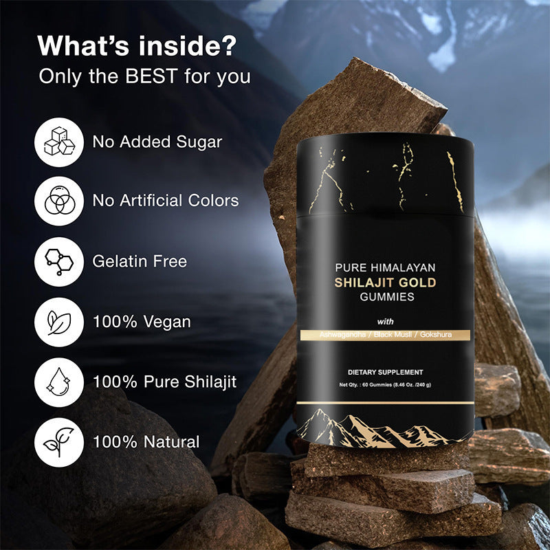 pure himalayan shilajit gold gummies