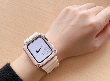 Apple Watch Series 7 6 SE 5 için Watch Band + Kılıf