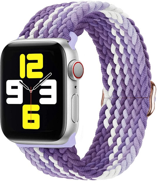 Nylon Braided Solo Loop Band for Apple Watch