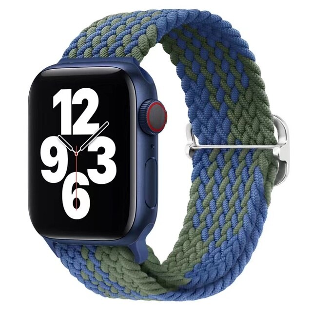 Nylon Braided Solo Loop Band for Apple Watch