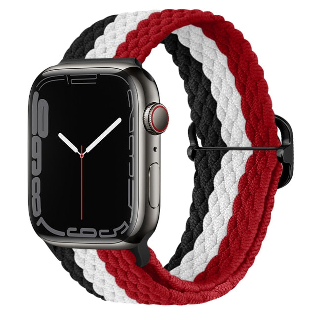 Nylon Braided Solo Loop Band for Apple Watch