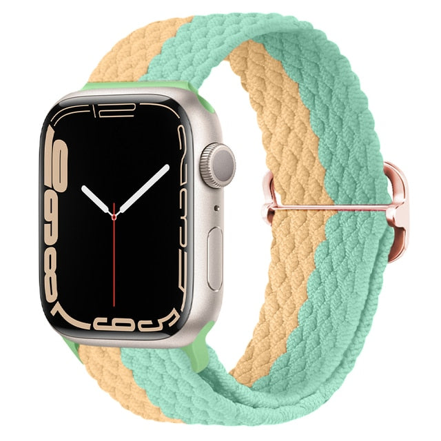 Nylon Braided Solo Loop Band for Apple Watch