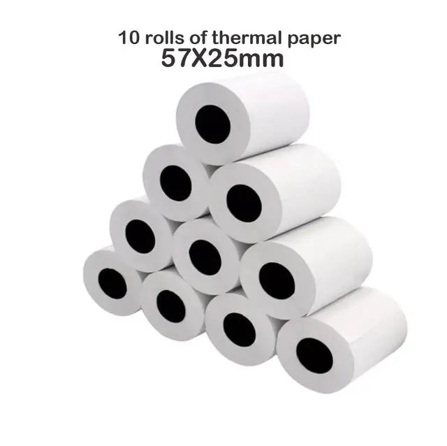 Bluetooth-Compatible Mini Thermal Printer