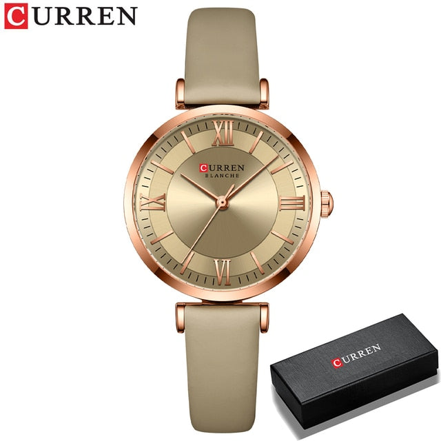 Classic Clock leren horloge