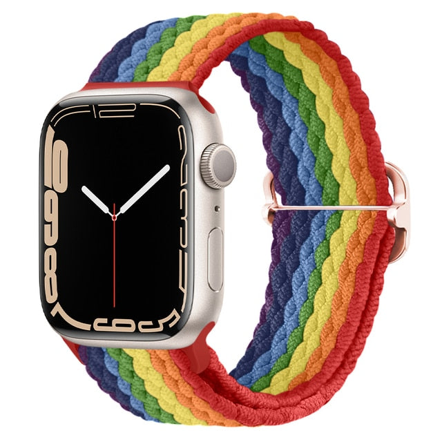 Nylon Braided Solo Loop Band for Apple Watch
