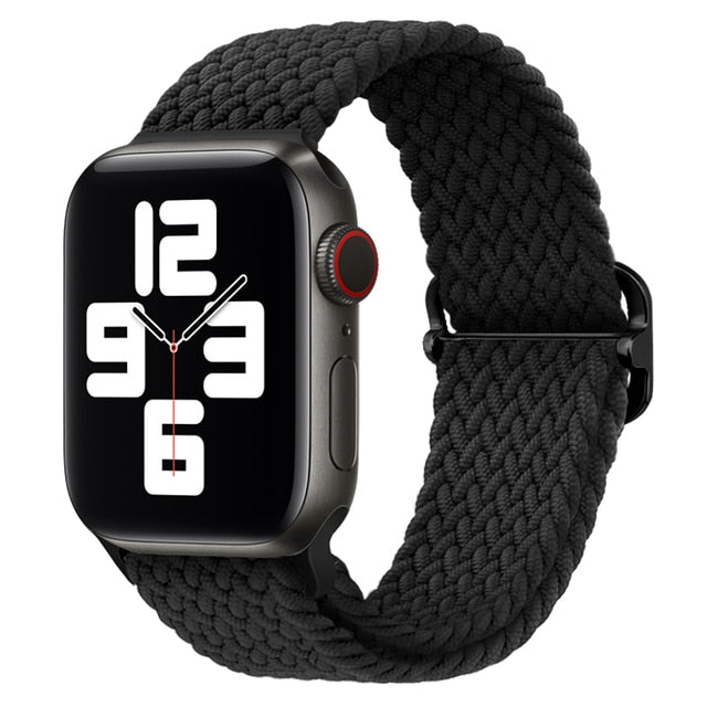Nylon Braided Solo Loop Band for Apple Watch