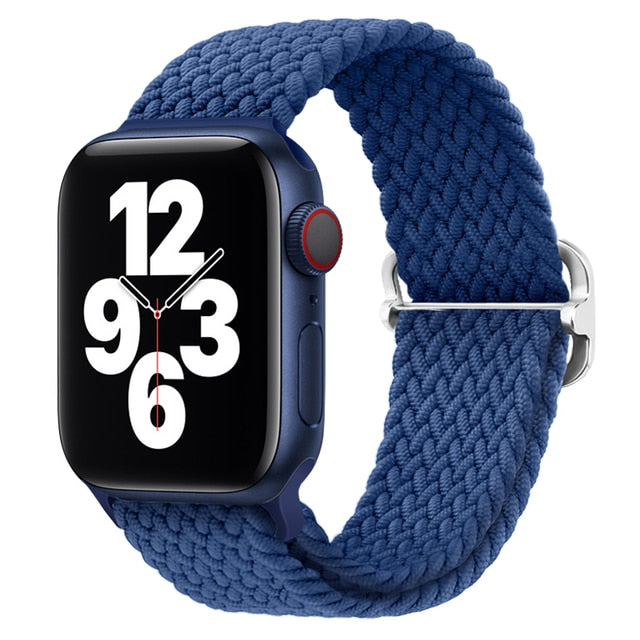 Nylon Braided Solo Loop Band for Apple Watch