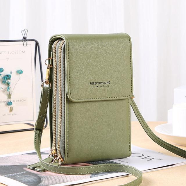 Buylor Yumuşak Deri Crossbody omuz çantası