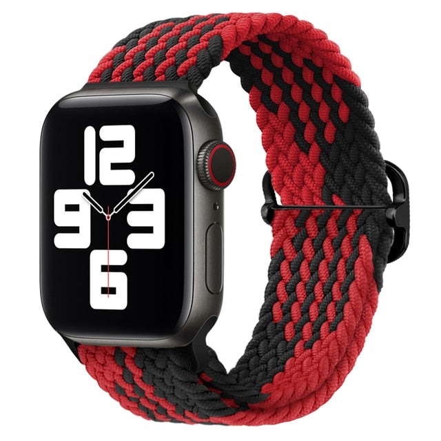 Nylon Braided Solo Loop Band for Apple Watch