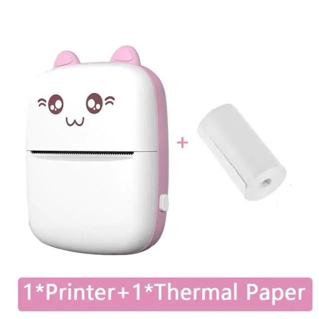 Bluetooth-Compatible Mini Thermal Printer