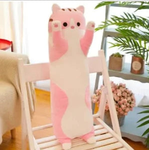 130 cm lang kattenkussen voor kinderen