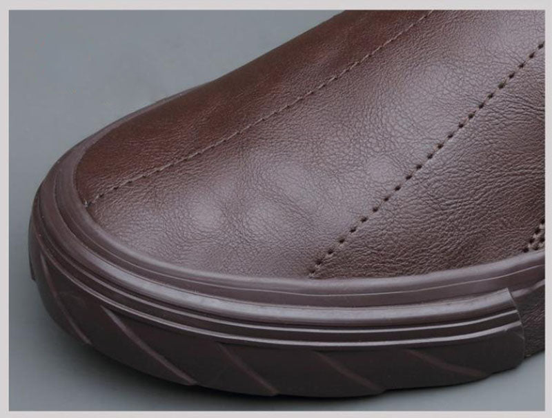 Erkek Vulkanize Deri Loafer Ayakkabı