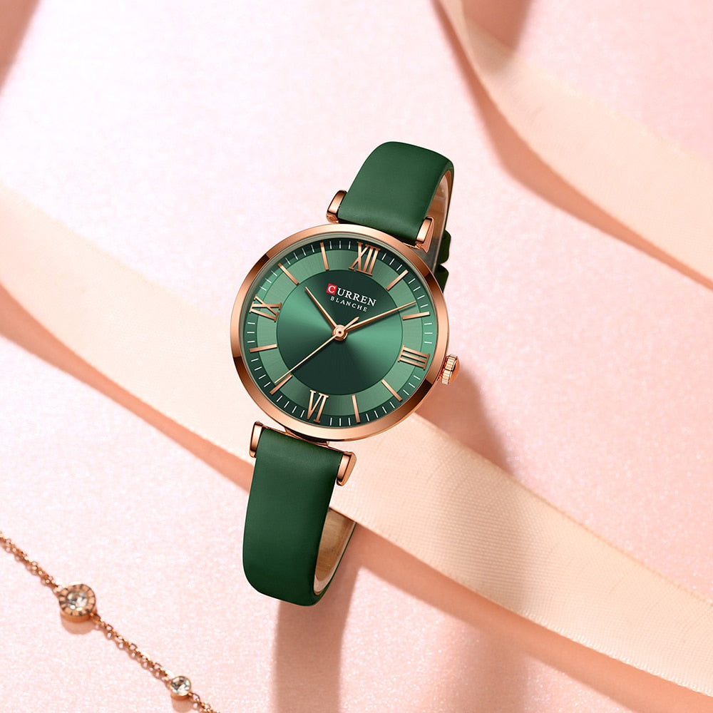 Classic Clock leren horloge