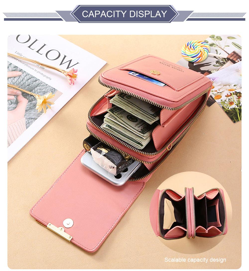Buylor Yumuşak Deri Crossbody omuz çantası