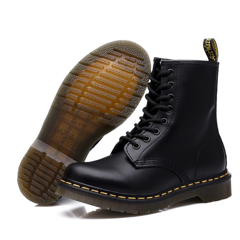 Unisex deri çizmeler