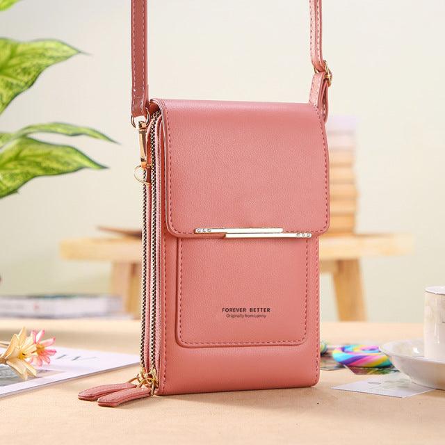 Buylor Yumuşak Deri Crossbody omuz çantası