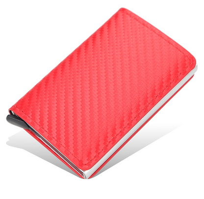 RFID Carbon Fiber Mini Wallet