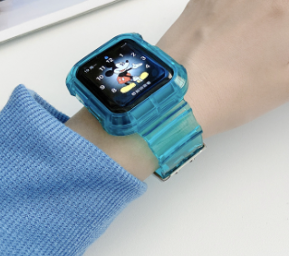 Sport Clear Band + Case voor Apple Watch