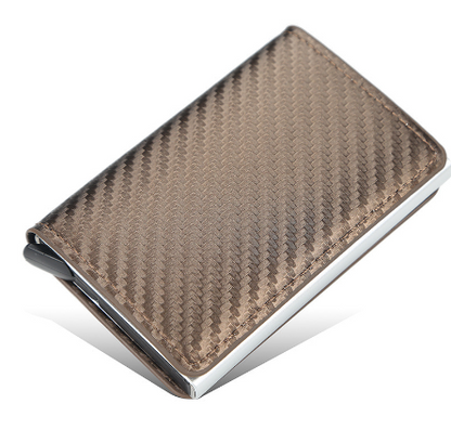 RFID Carbon Fiber Mini Wallet