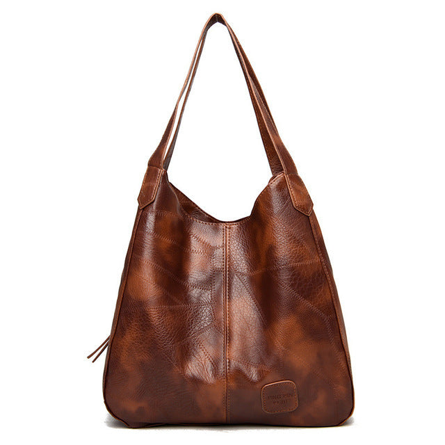 Vintage PU Leather Handbag for women!