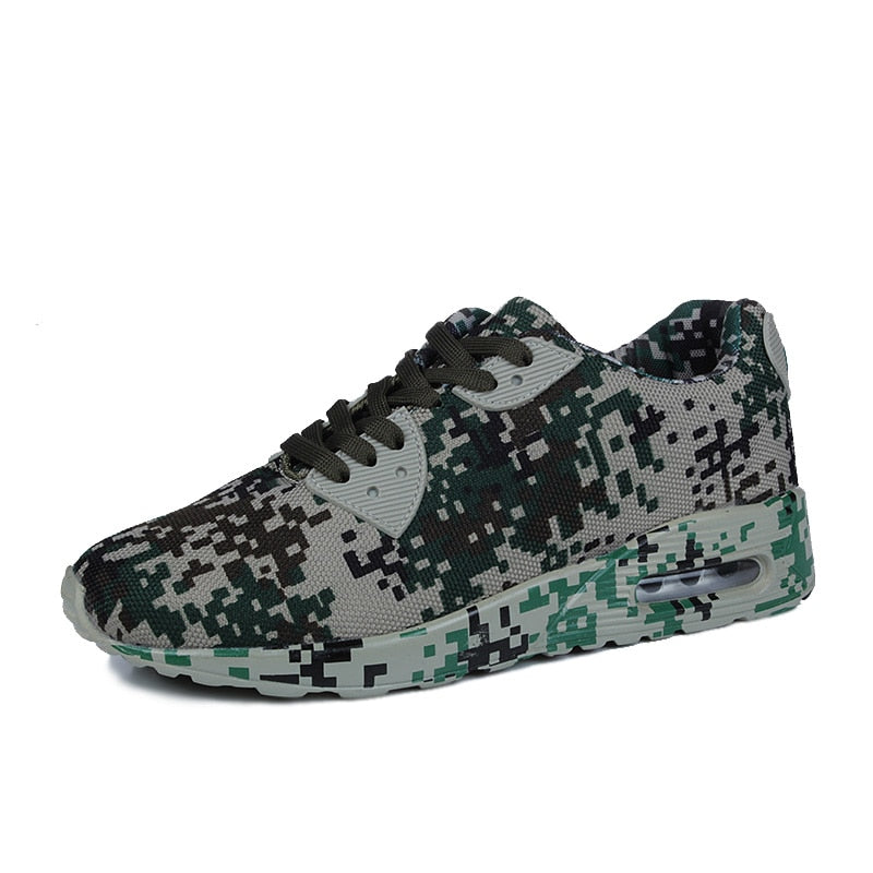 Camouflage sneakers