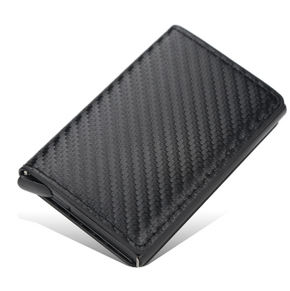 RFID Carbon Fiber Mini Wallet