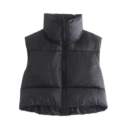 Gewatteerd vest winterjas jas