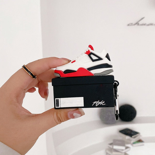 3D Sneakers Oordopjes Hoes - Maak je Airpods Cooler dan Ooit!