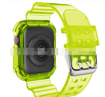 Sport Clear Band + Case voor Apple Watch